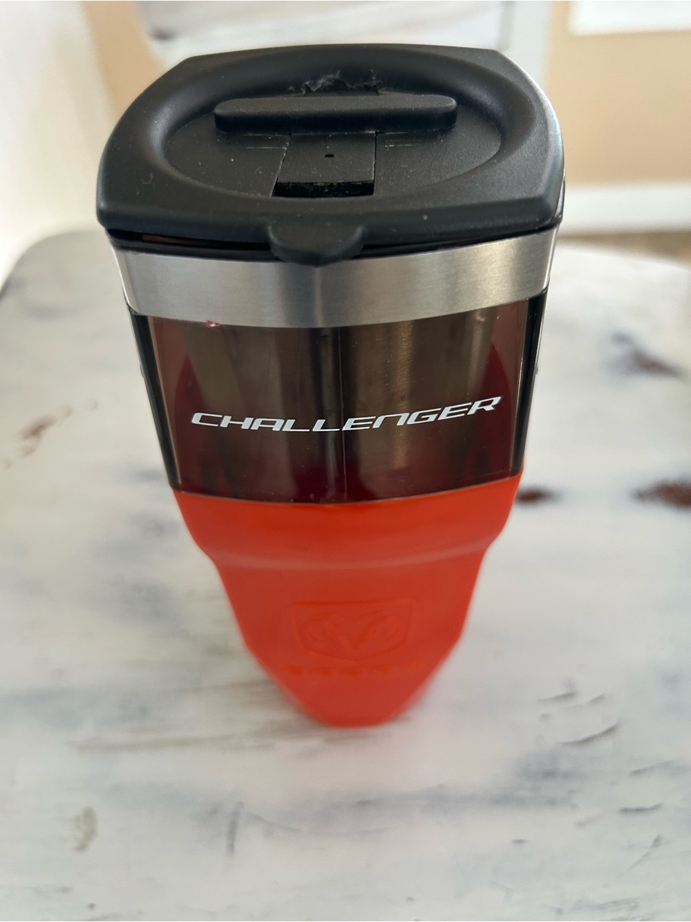Challenger Travel Mug - Red and Black